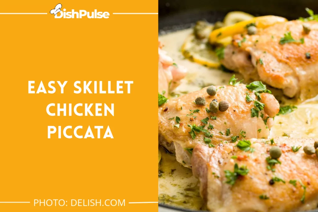 Easy Skillet Chicken Piccata