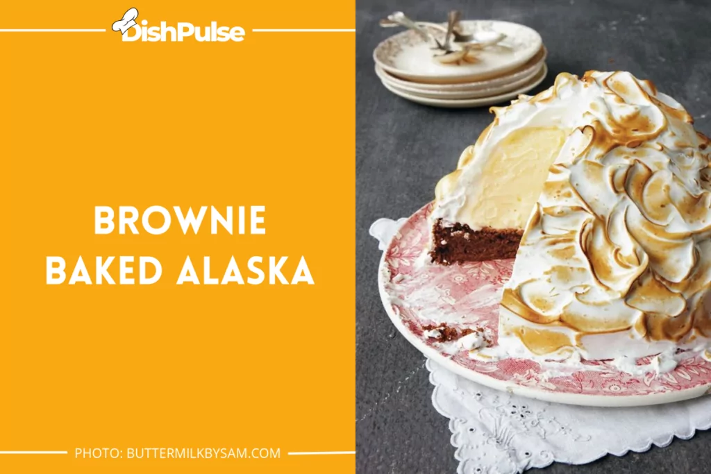 Brownie Baked Alaska