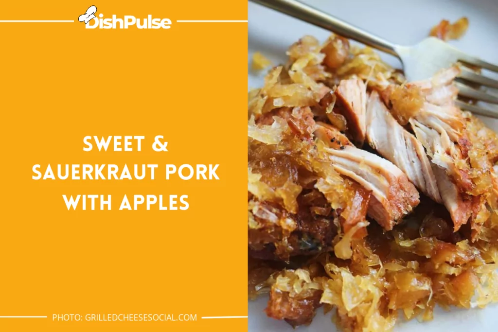 Sweet & Sauerkraut Pork with Apples