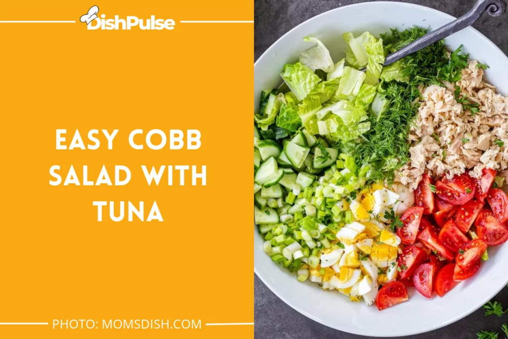 Easy Cobb Salad with Tuna
