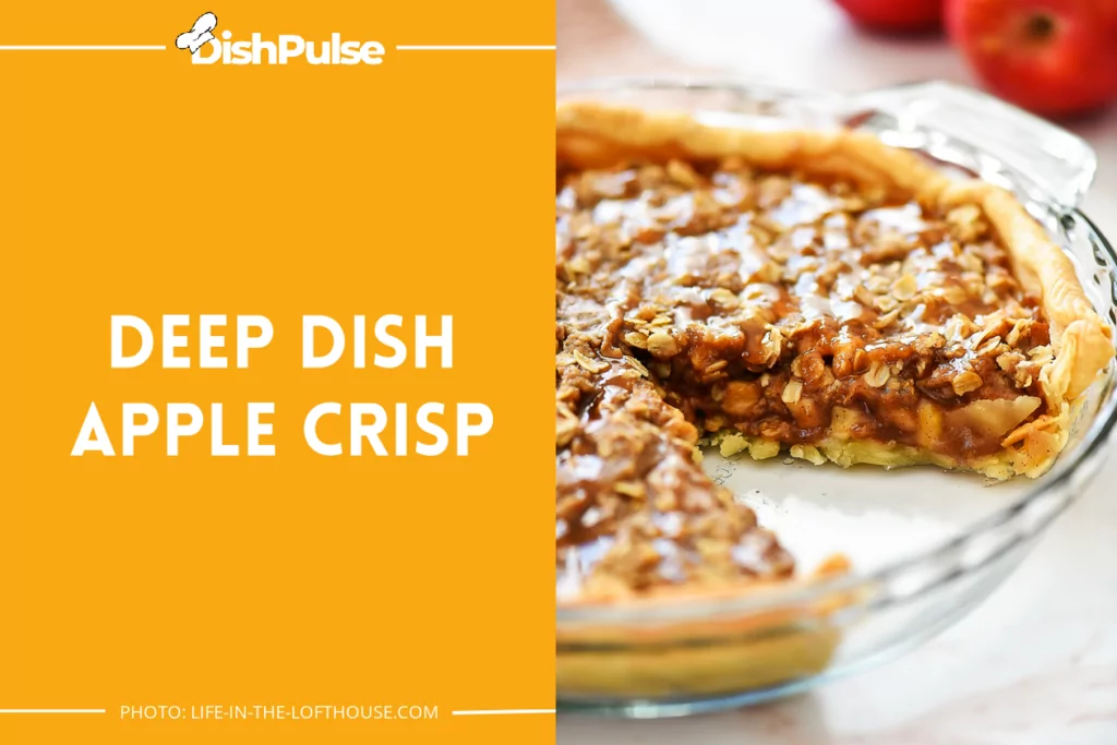 Deep Dish Apple Crisp