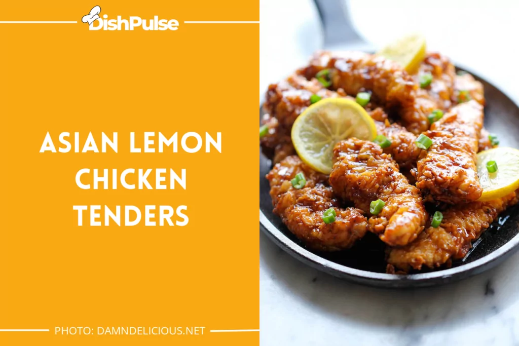 Asian Lemon Chicken Tenders