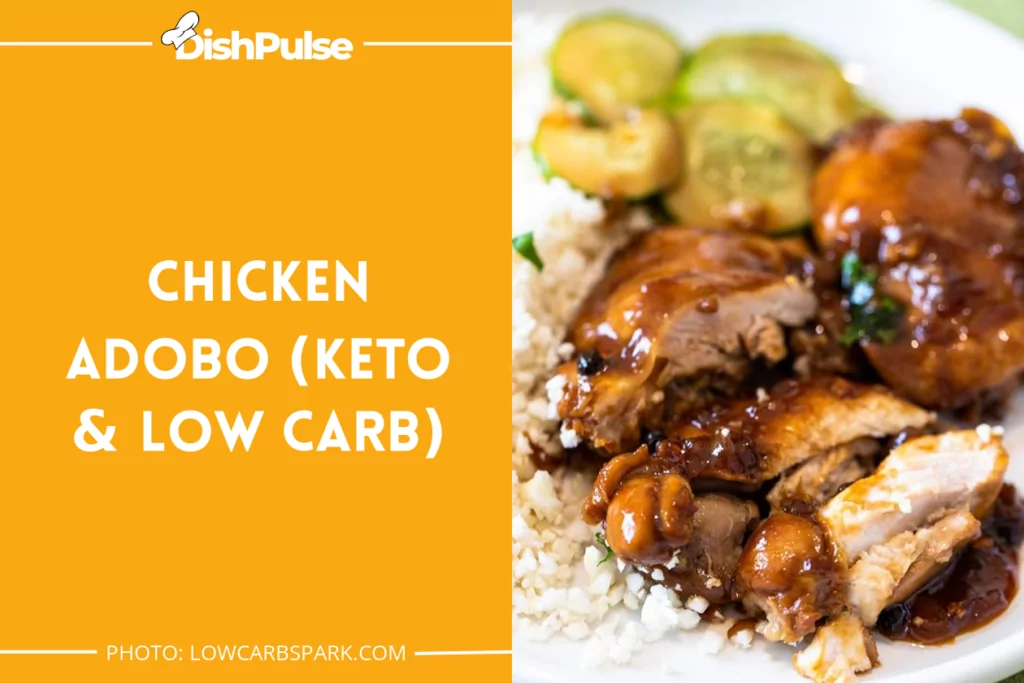 Chicken Adobo (Keto & Low Carb)