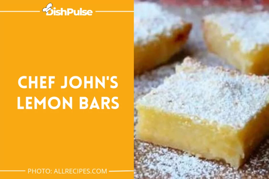 Chef John's Lemon Bars