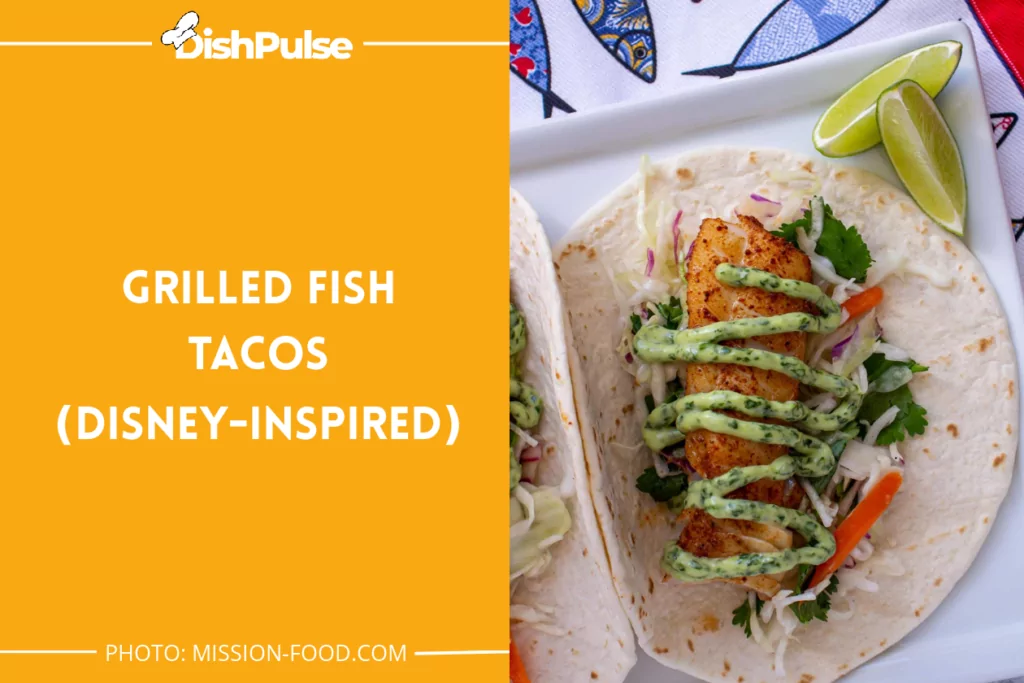 Grilled Fish Tacos (Disney-inspired)