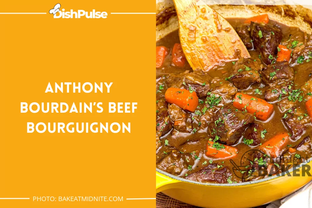 Anthony Bourdain’s Beef Bourguignon