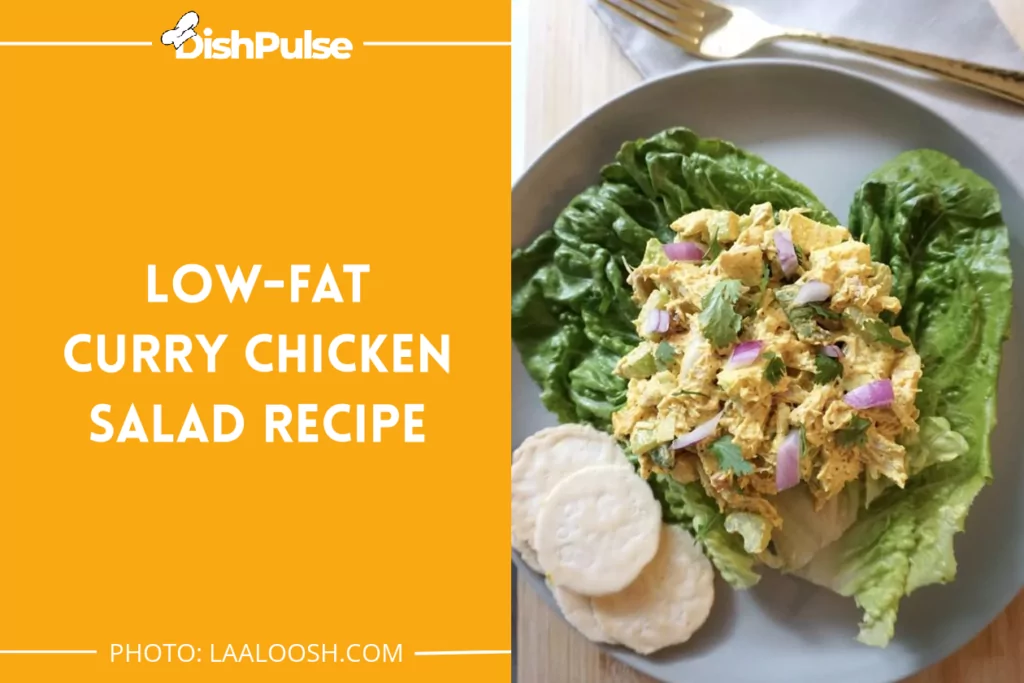 Low-Fat Curry Chicken Salad Recipe