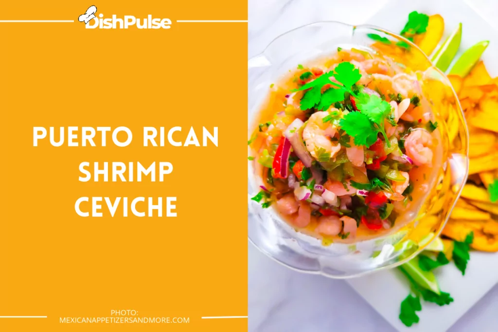 Puerto Rican Shrimp Ceviche
