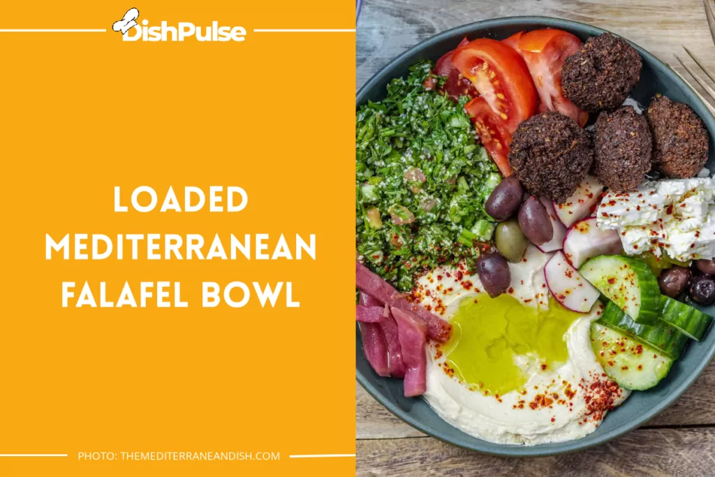 Loaded Mediterranean Falafel Bowl