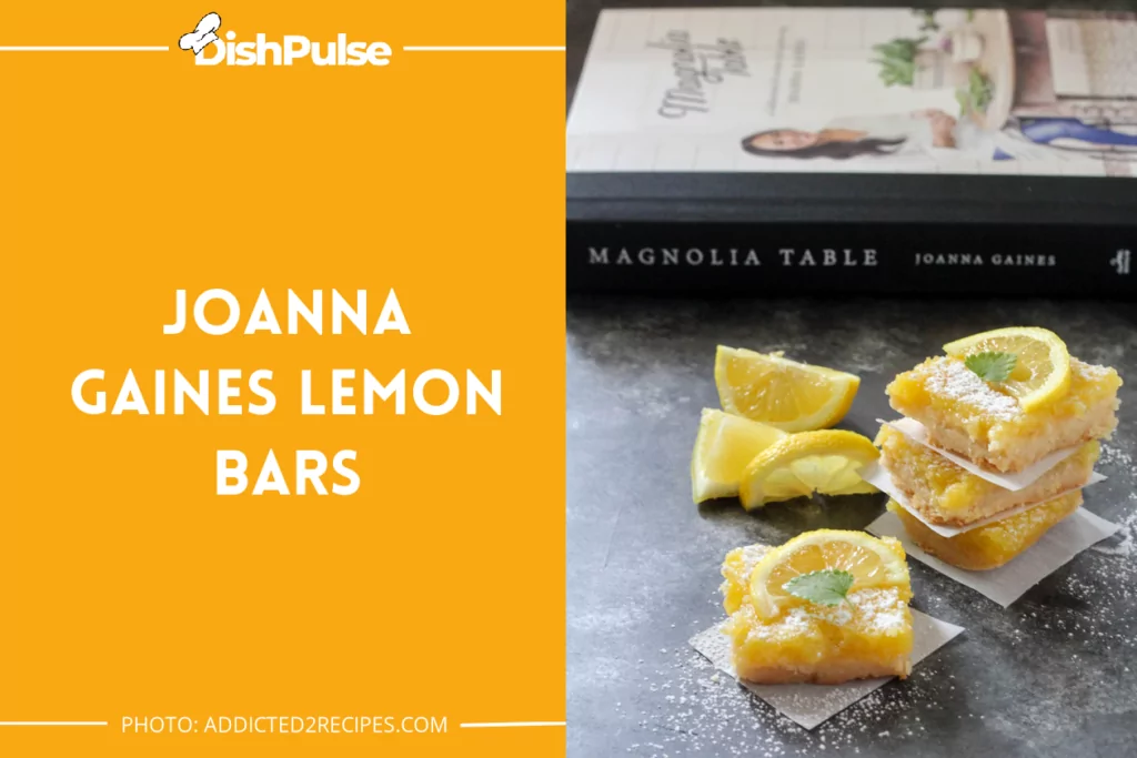 Joanna Gaines Lemon Bars