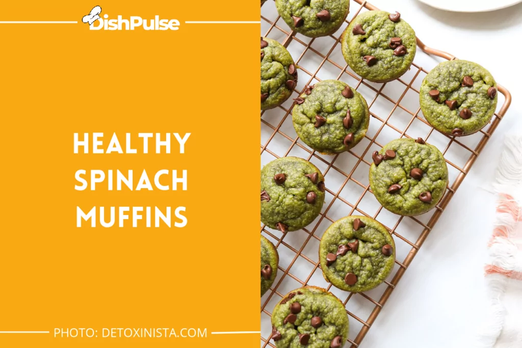 Healthy Spinach Muffins