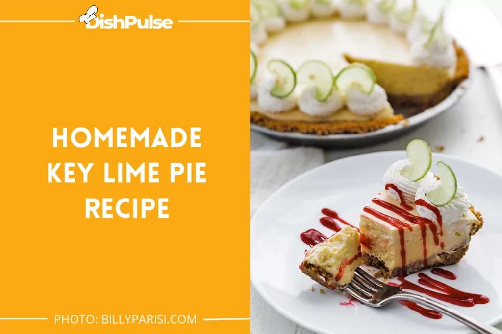 Homemade Key Lime Pie Recipe