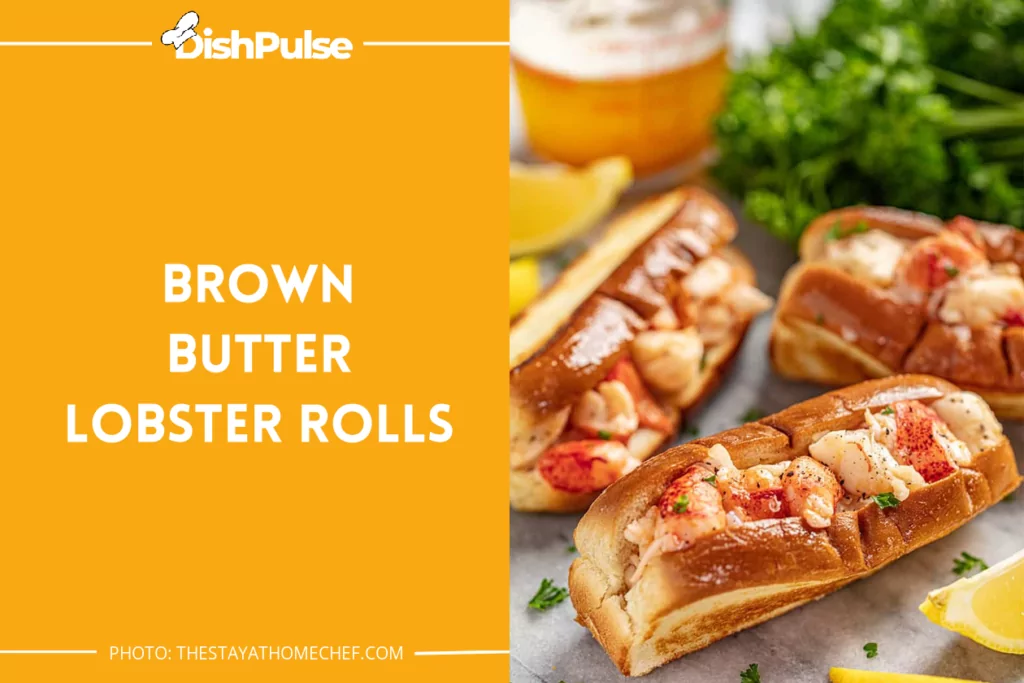 Brown Butter Lobster Rolls
