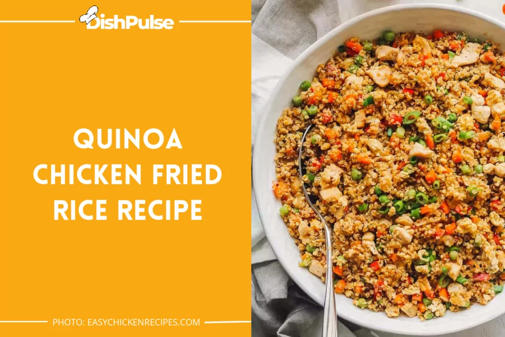 Quinoa Chicken Fried Rice Recipe