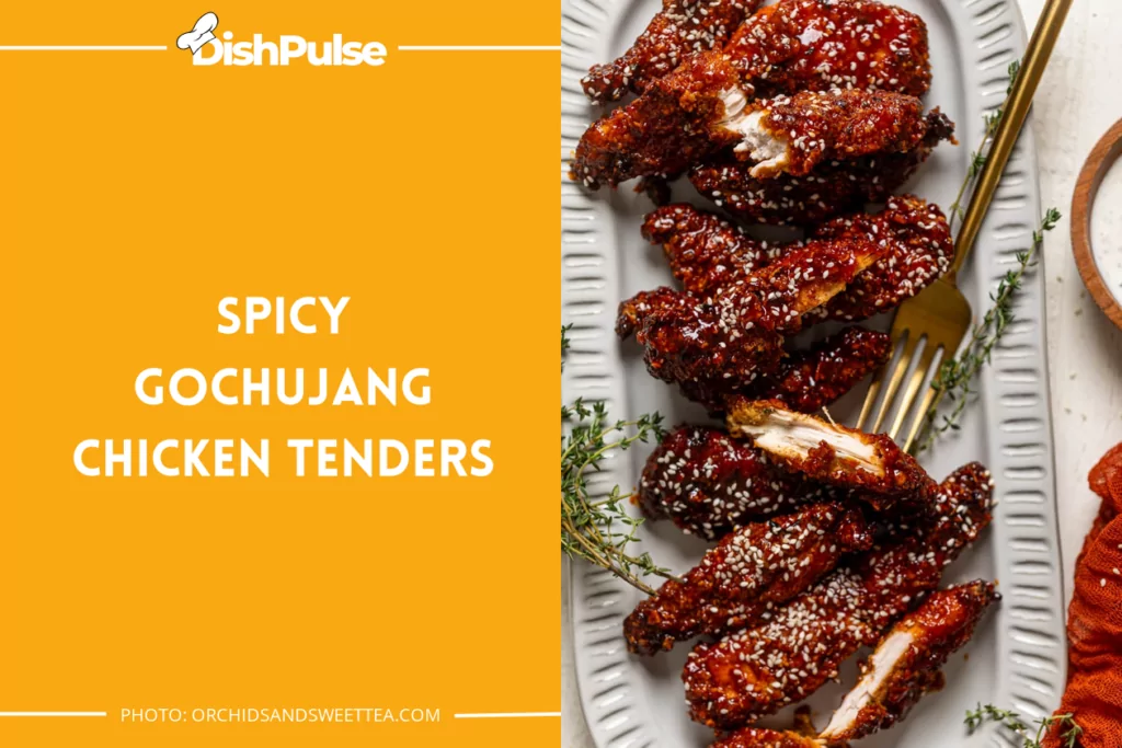 Spicy Gochujang Chicken Tenders
