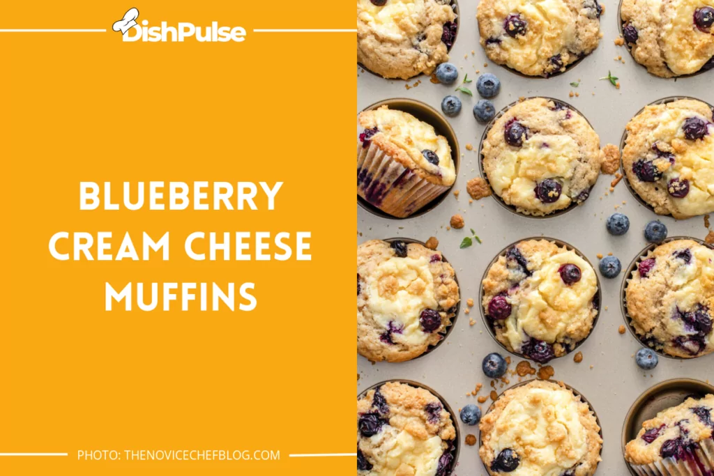 Blueberry Cream Cheese Muffins