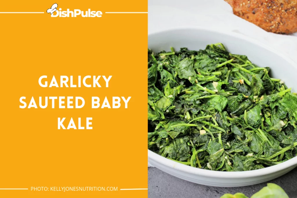 Garlicky Sauteed Baby Kale