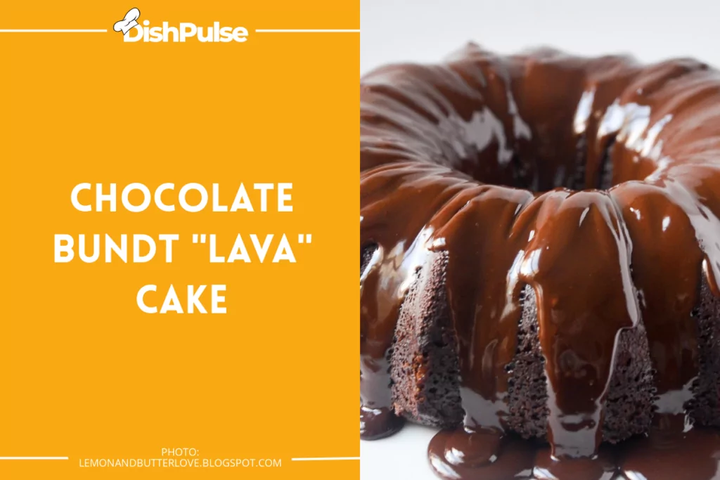 Chocolate Bundt "Lava" Cake
