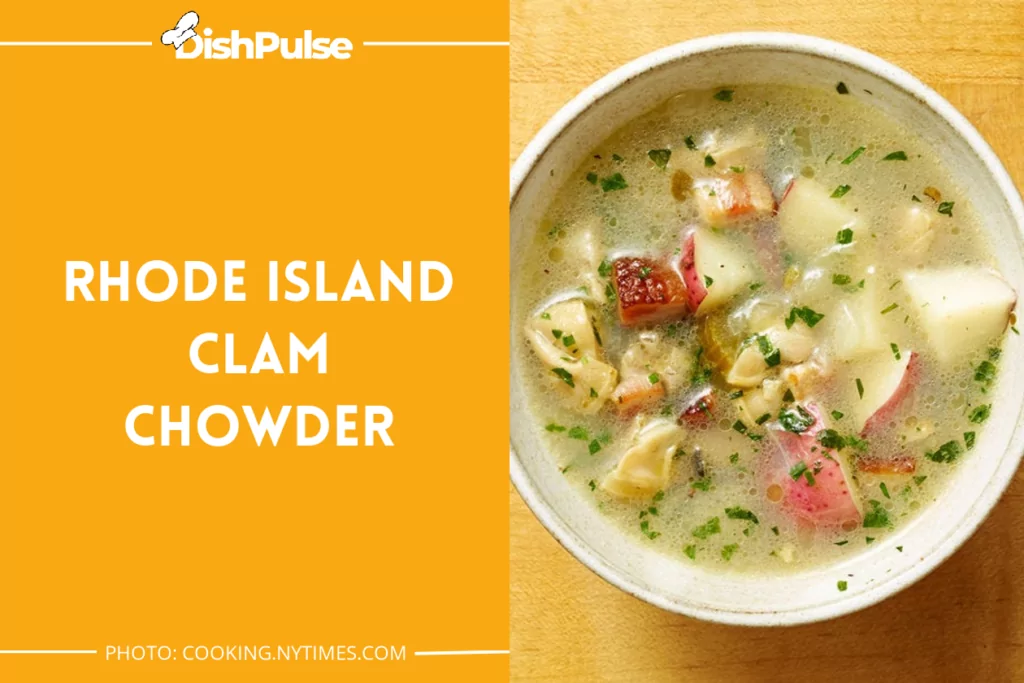 Rhode Island Clam Chowder