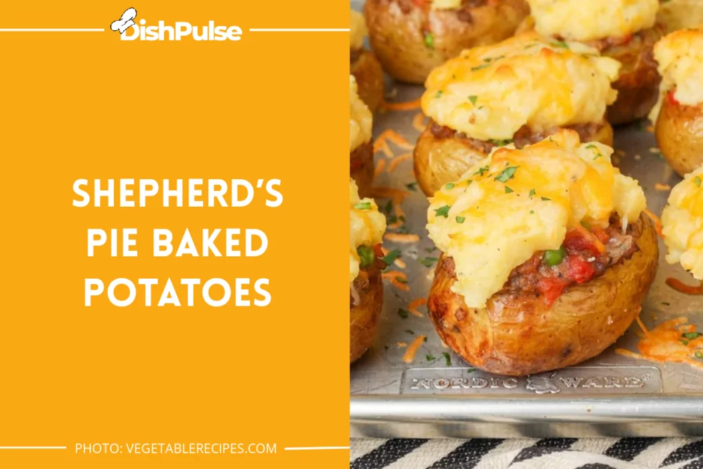 Shepherd’s Pie Baked Potatoes