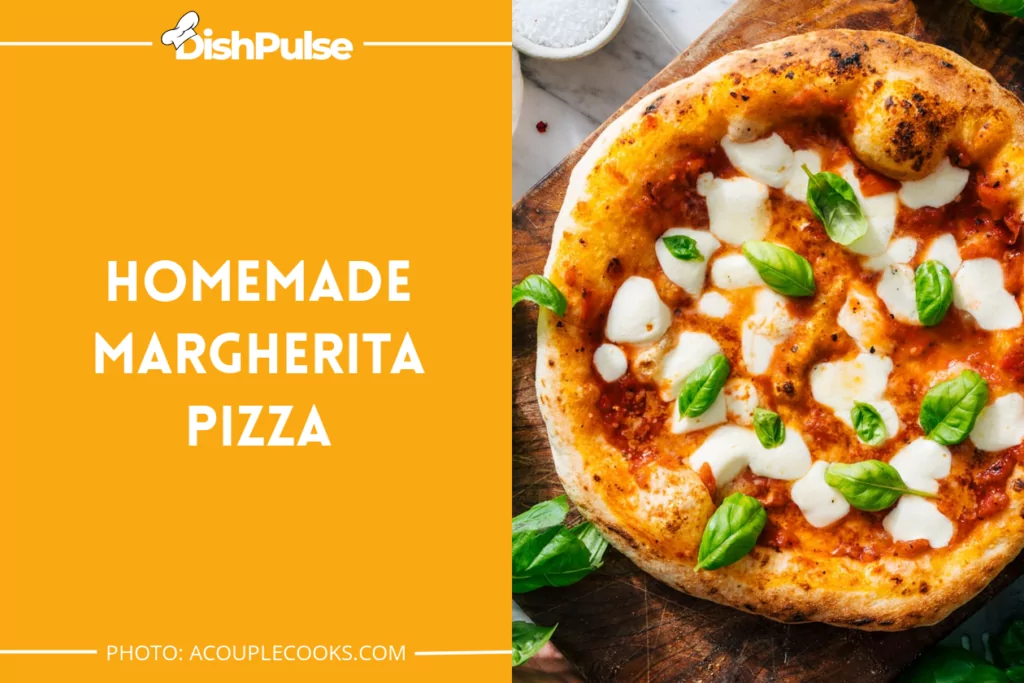 Homemade Margherita Pizza