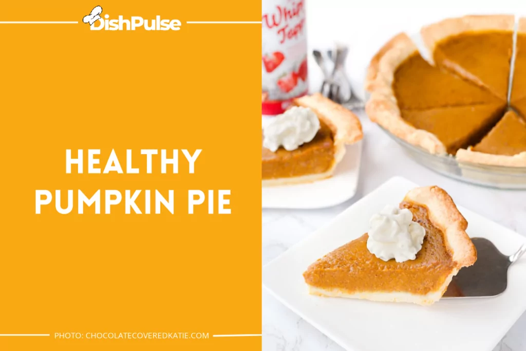 Healthy Pumpkin Pie