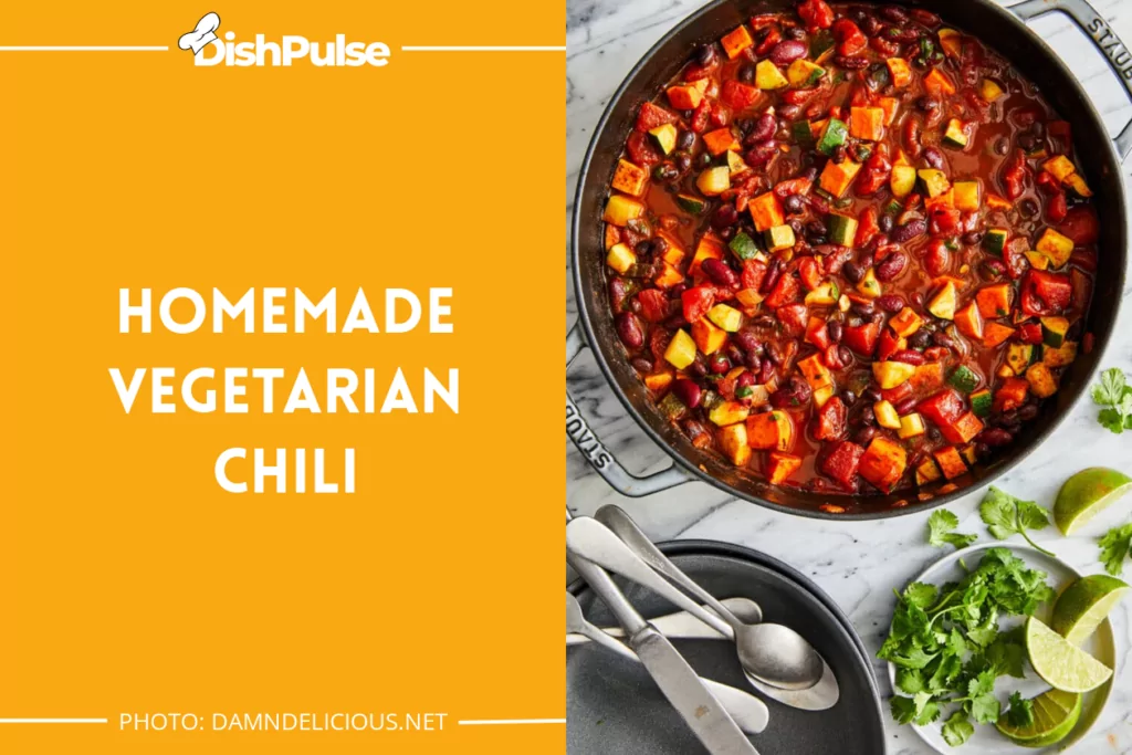 Homemade Vegetarian Chili