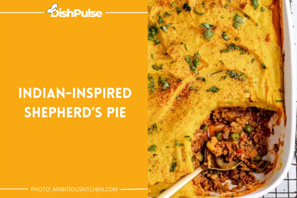 Indian-Inspired Shepherd’s Pie