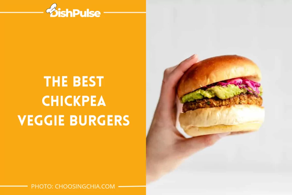 The Best Chickpea Veggie Burgers