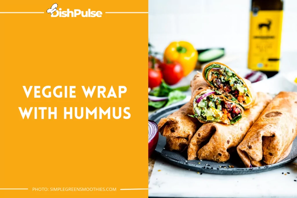Veggie Wrap with Hummus