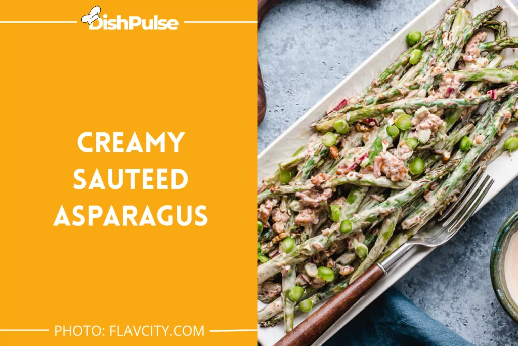 Creamy Sauteed Asparagus