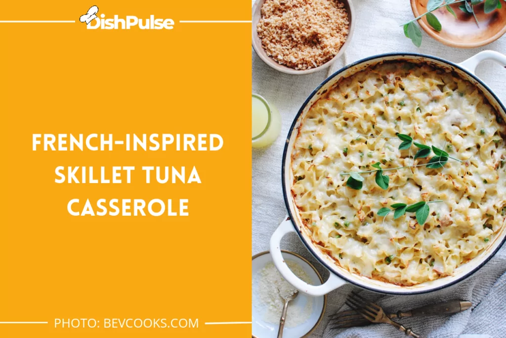 French-inspired Skillet Tuna Casserole