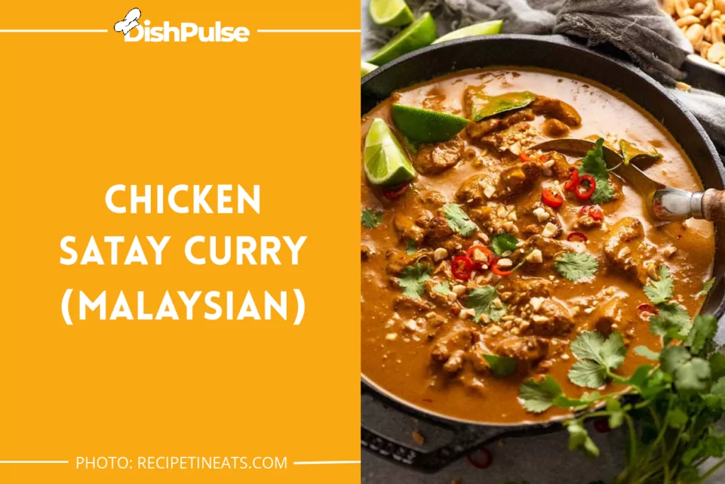 Chicken Satay Curry (Malaysian)