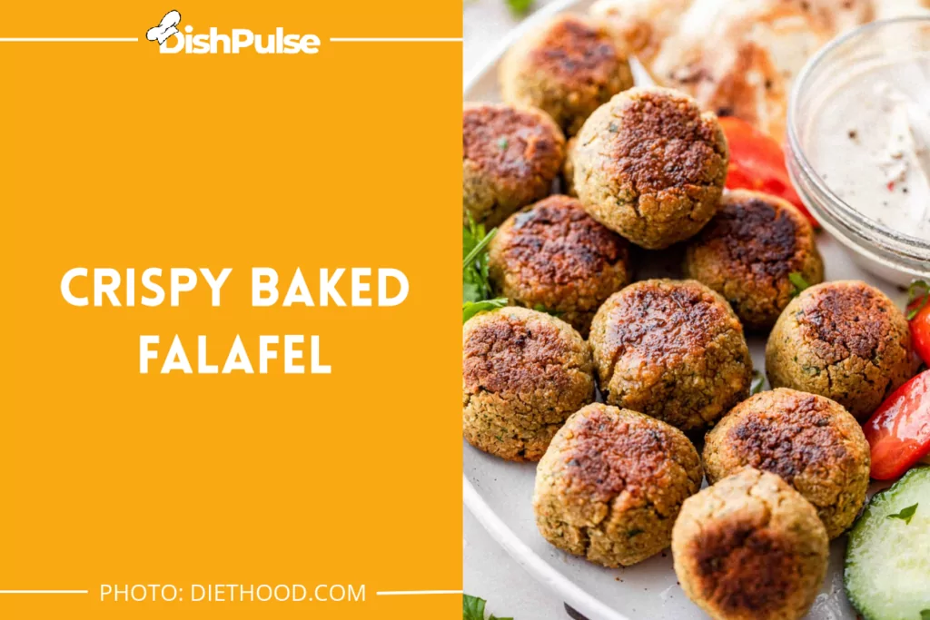 Crispy Baked Falafel