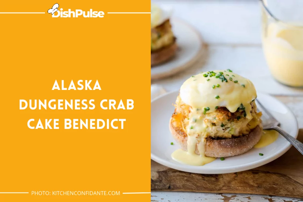Alaska Dungeness Crab Cake Benedict
