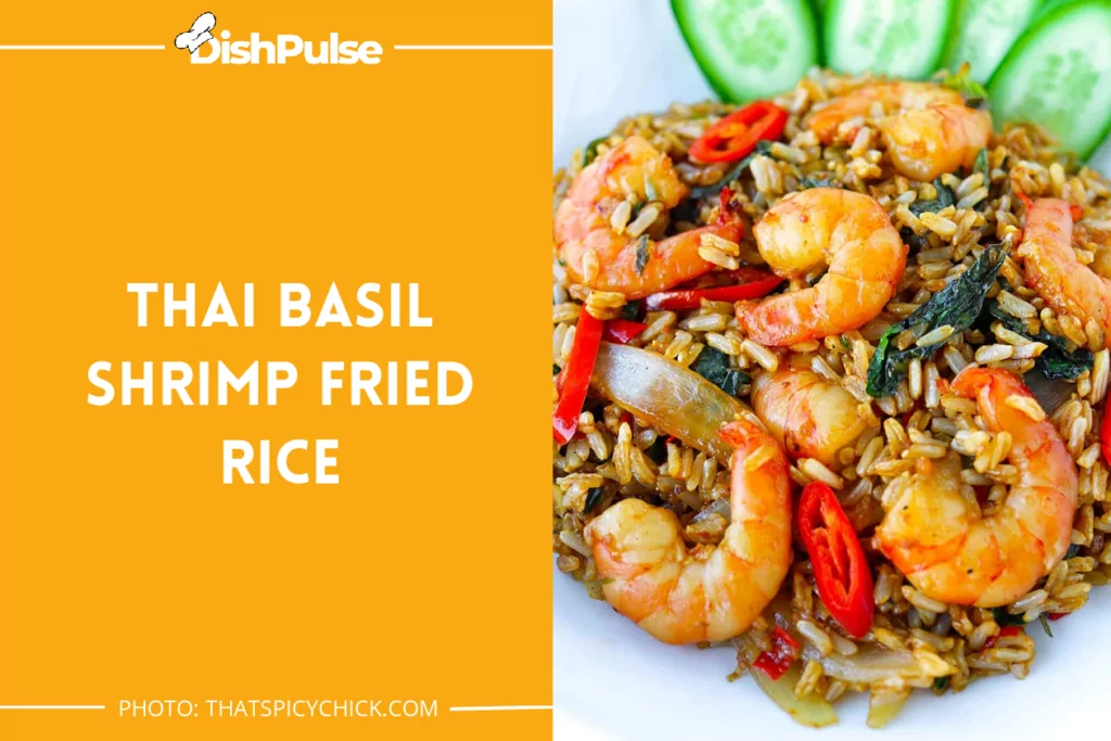 Thai Basil Shrimp Fried Rice