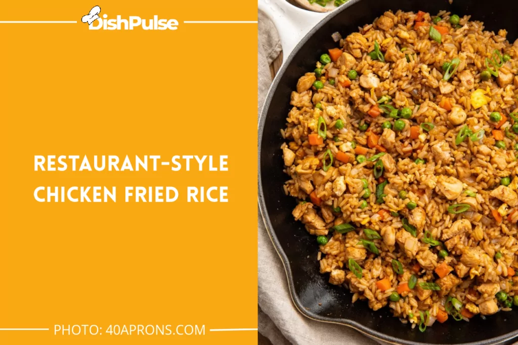 Restaurant-Style Chicken Fried Rice
