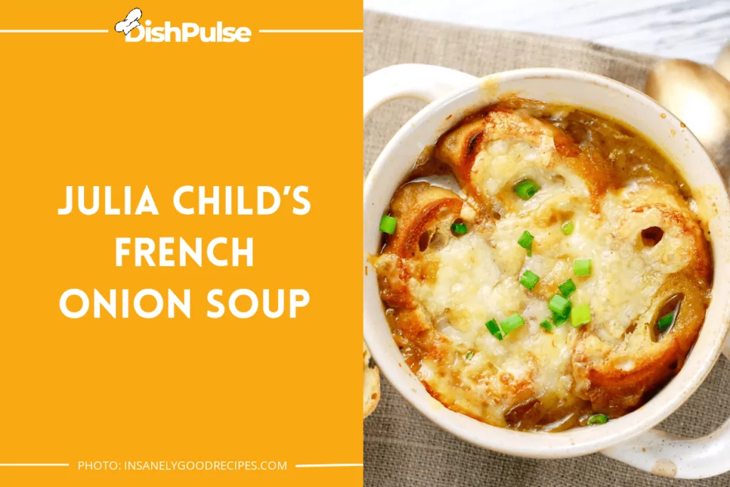 Julia Child’s French Onion Soup
