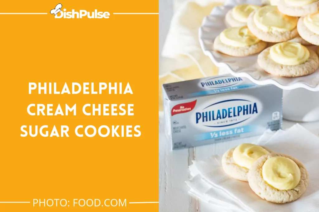 Philadelphia Cream Cheese Sugar Cookies