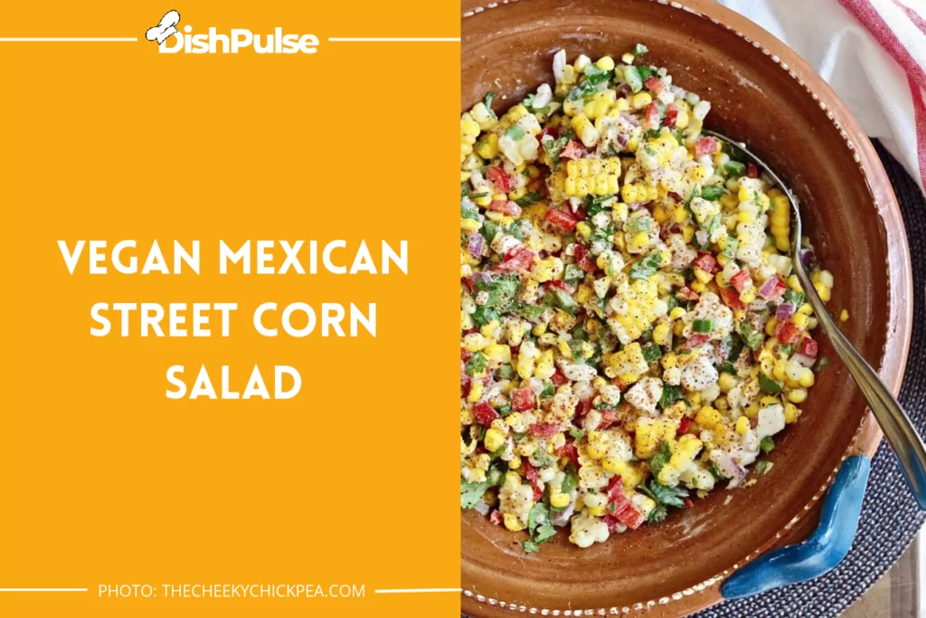 Vegan Mexican Street Corn Salad