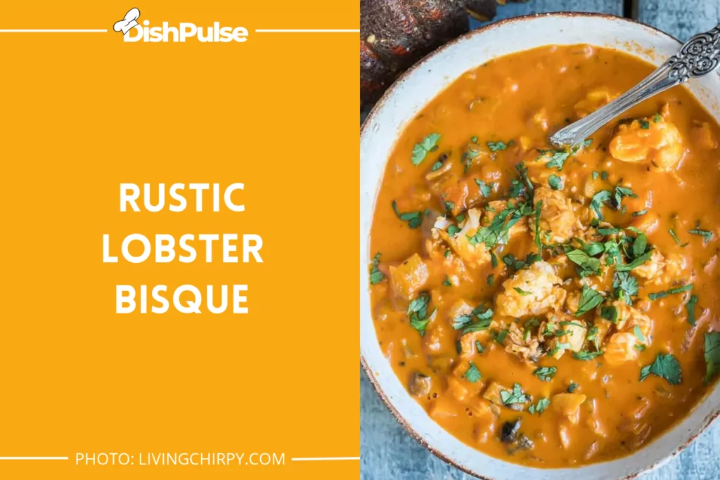 Rustic Lobster Bisque