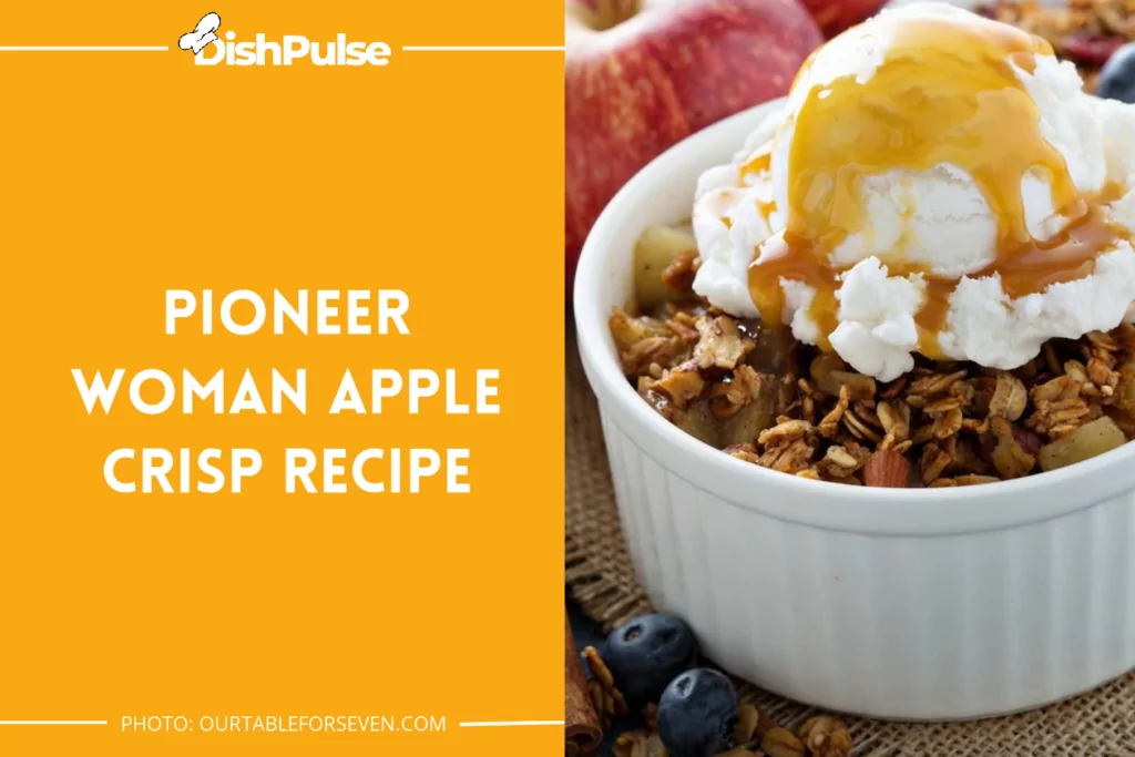 Pioneer Woman Apple Crisp Recipe