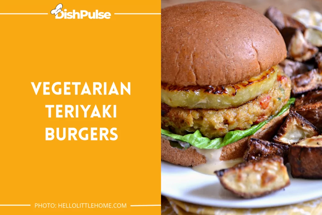 Vegetarian Teriyaki Burgers