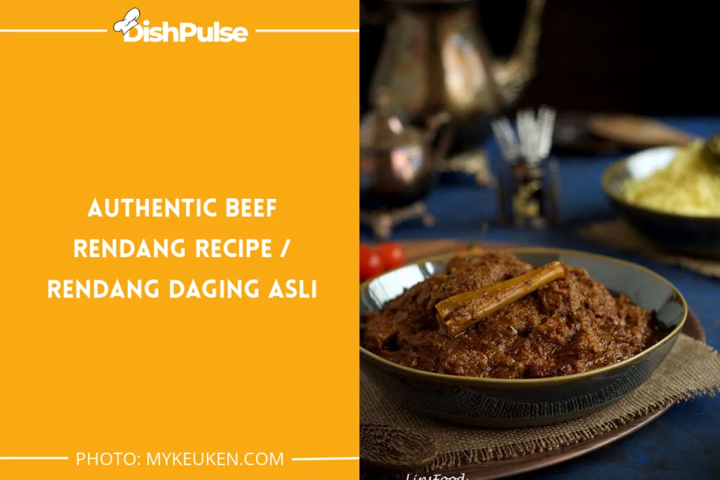 Authentic Beef Rendang recipe / Rendang Daging Asli