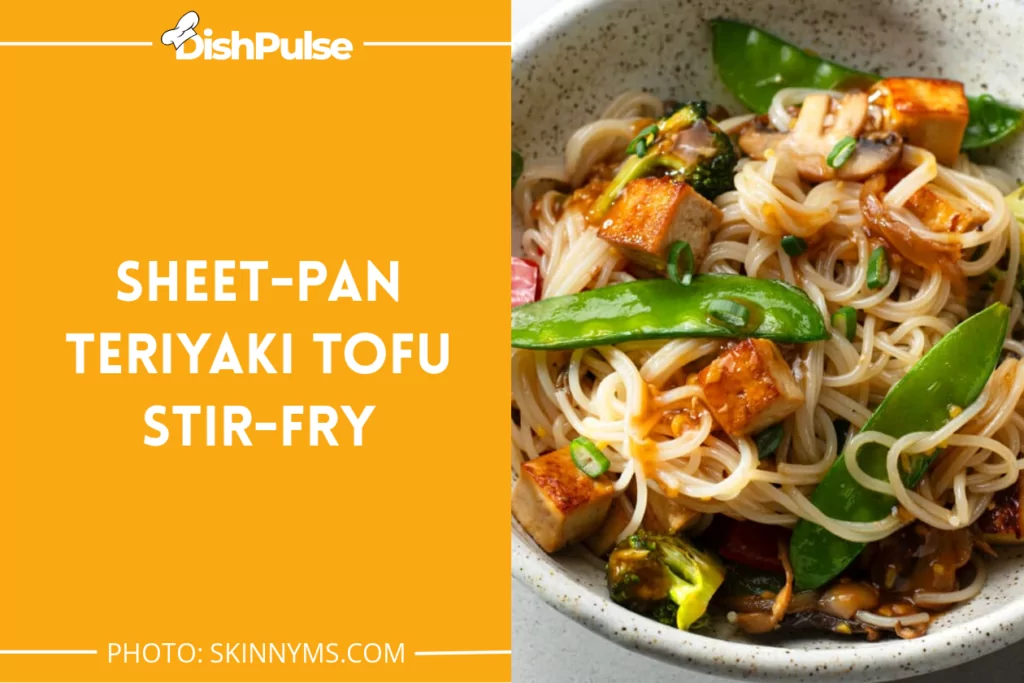 Sheet-Pan Teriyaki Tofu Stir-Fry