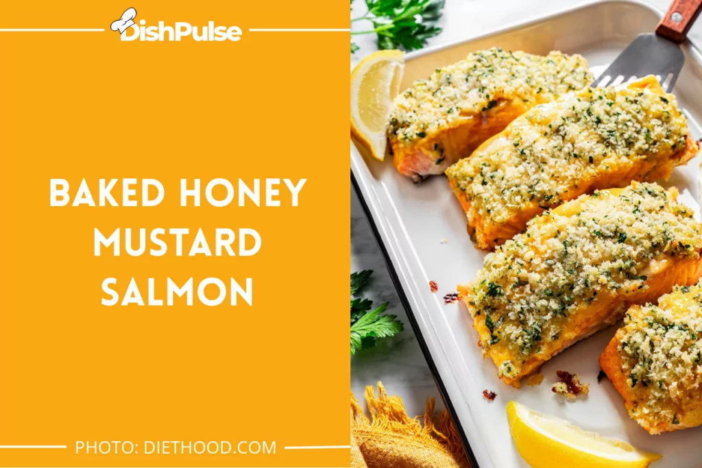 Baked Honey Mustard Salmon