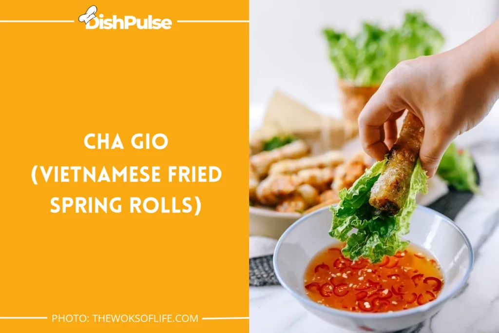 Cha Gio (Vietnamese Fried Spring Rolls)