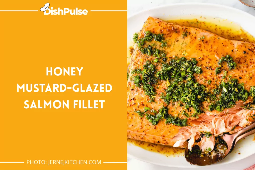 Honey Mustard-Glazed Salmon Fillet