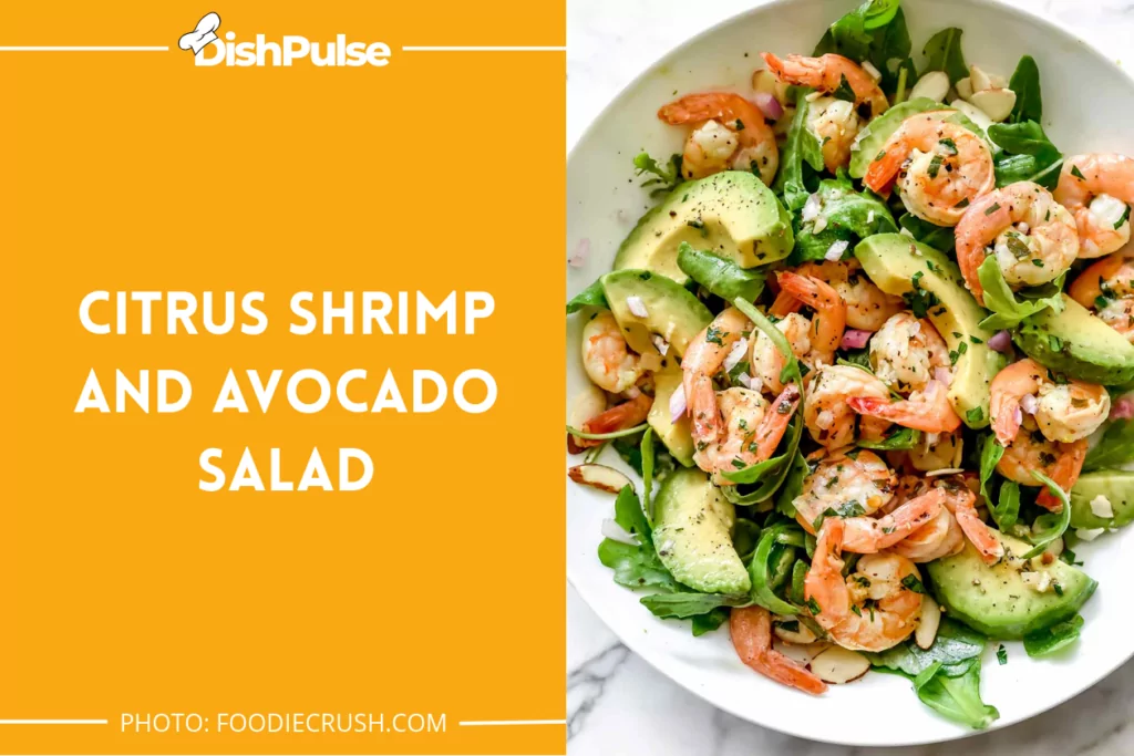 Citrus Shrimp and Avocado Salad