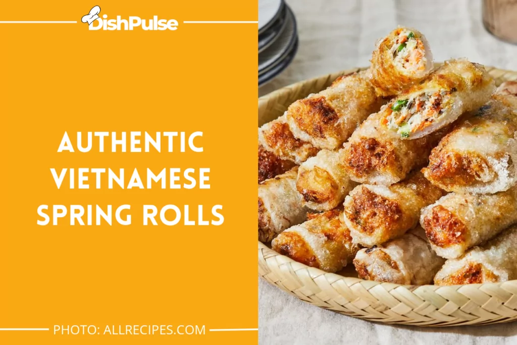 Authentic Vietnamese Spring Rolls
